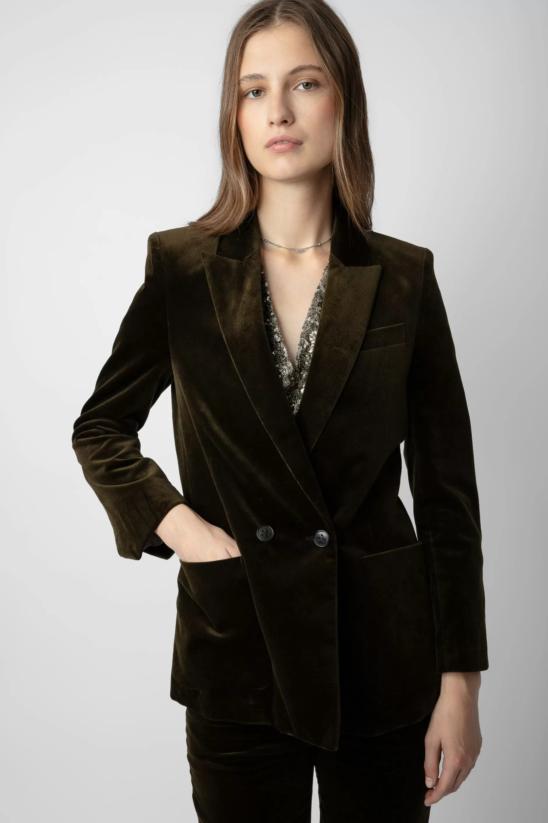 Zadig & Voltaire Blazer En Velours Visko^Femmes Vestes