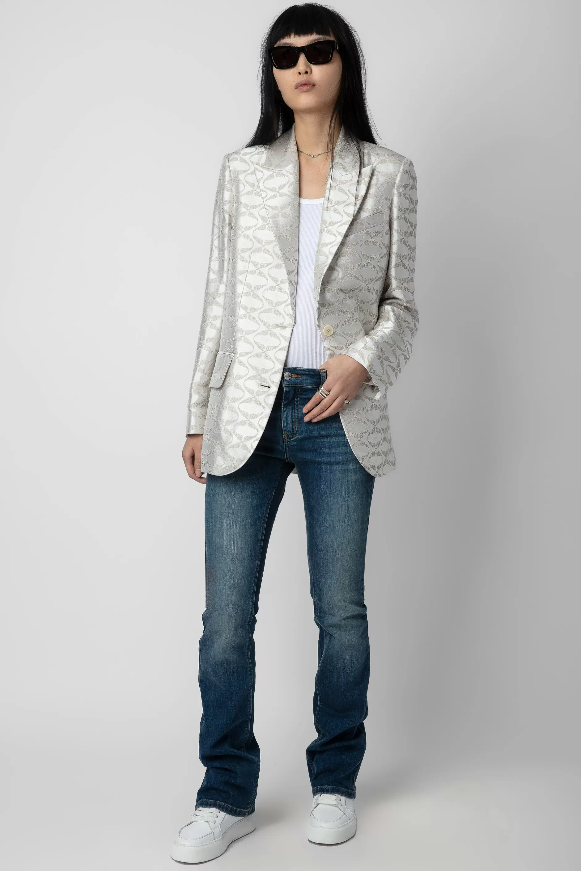 Zadig & Voltaire Blazer Jacquard Ailes Vicka^Femmes Costumes