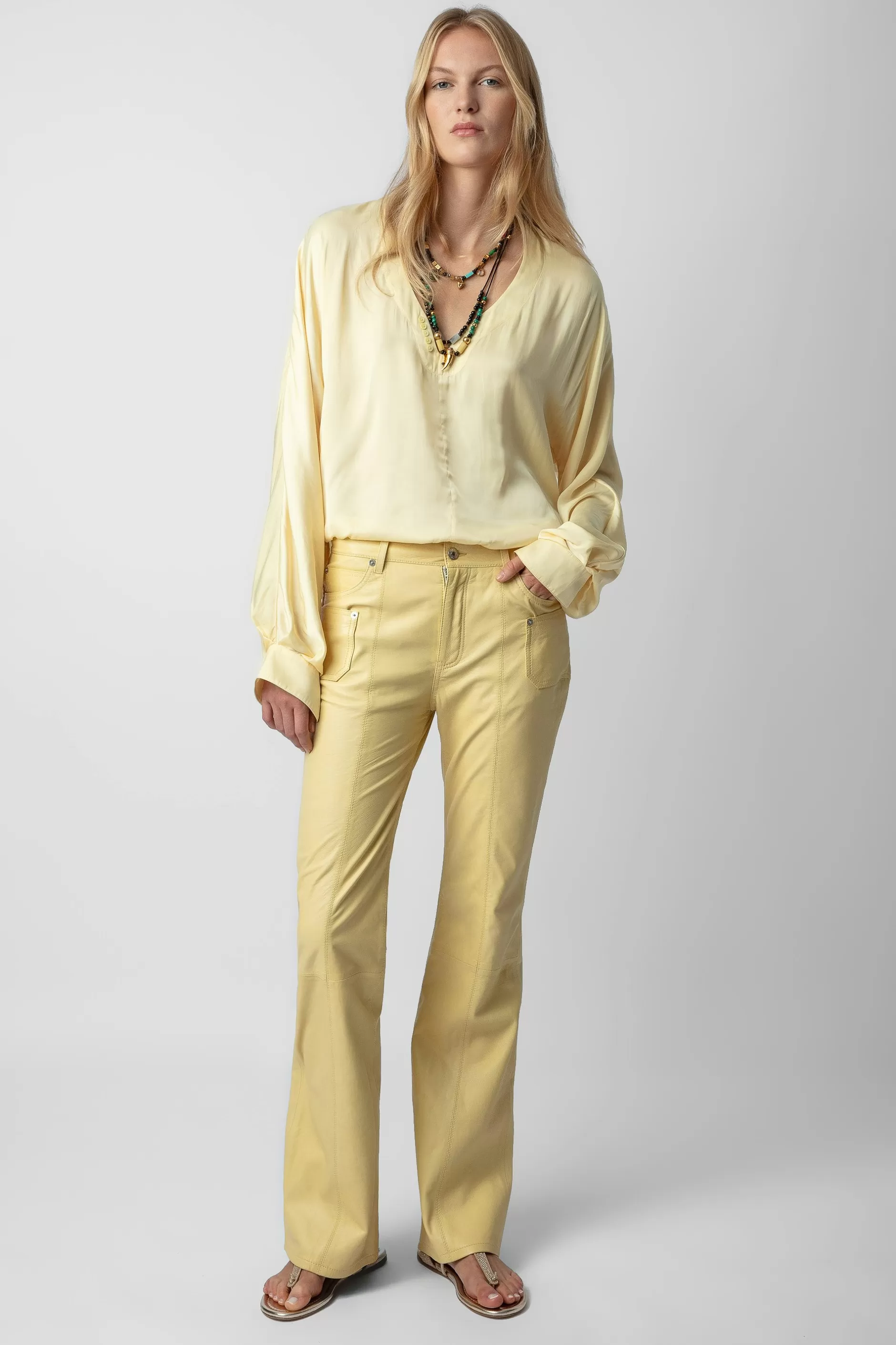 Zadig & Voltaire Blouse En Satin Tonastir^Femmes Chemises Et Hauts