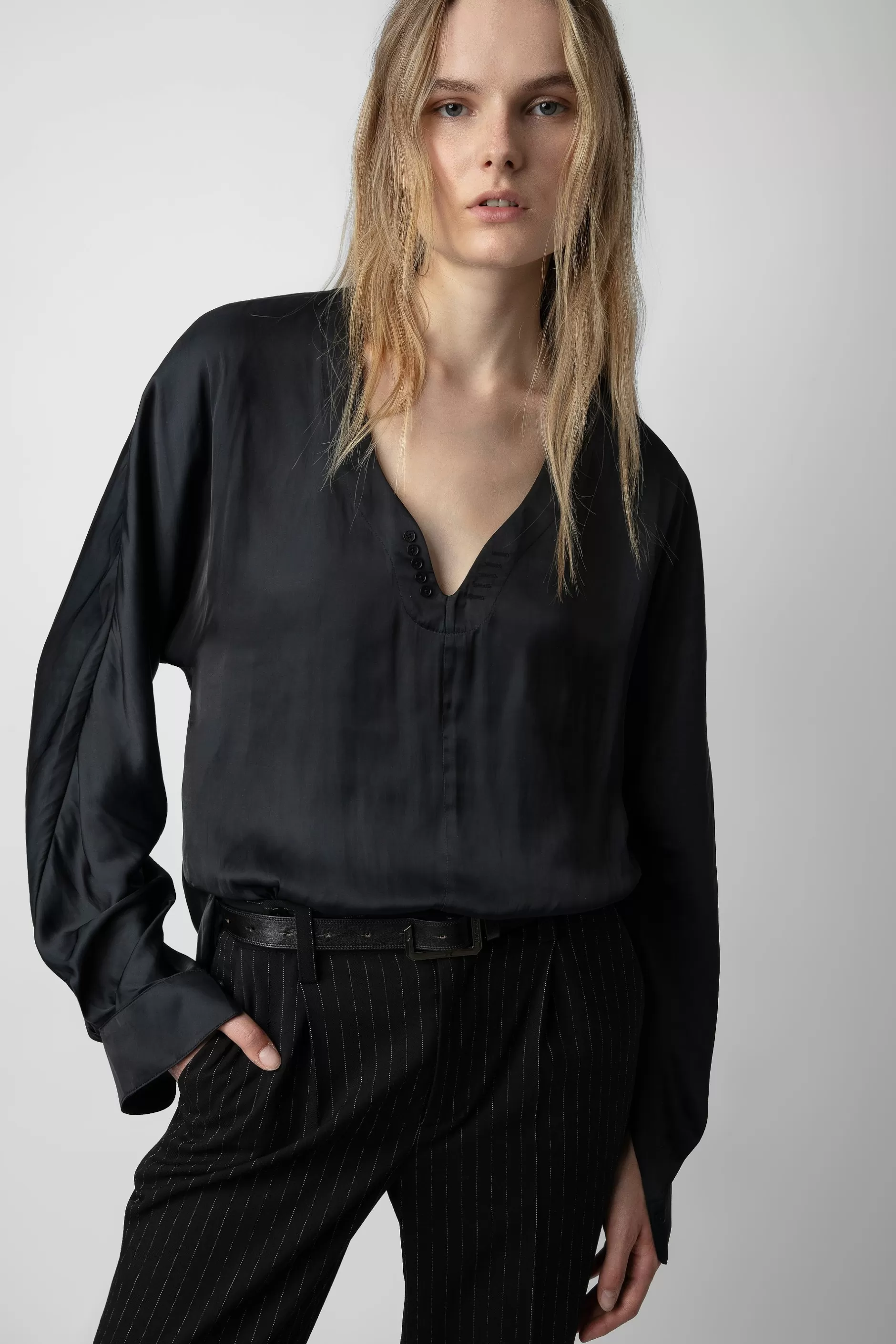 Zadig & Voltaire Blouse En Satin Tonastir^Femmes Chemises Et Hauts