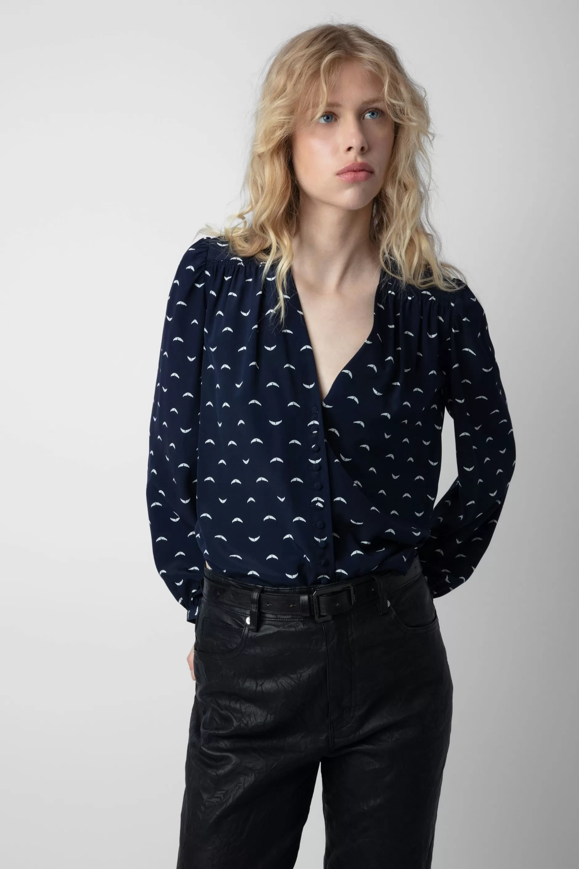 Zadig & Voltaire Blouse En Soie Turin^Femmes Chemises Et Hauts