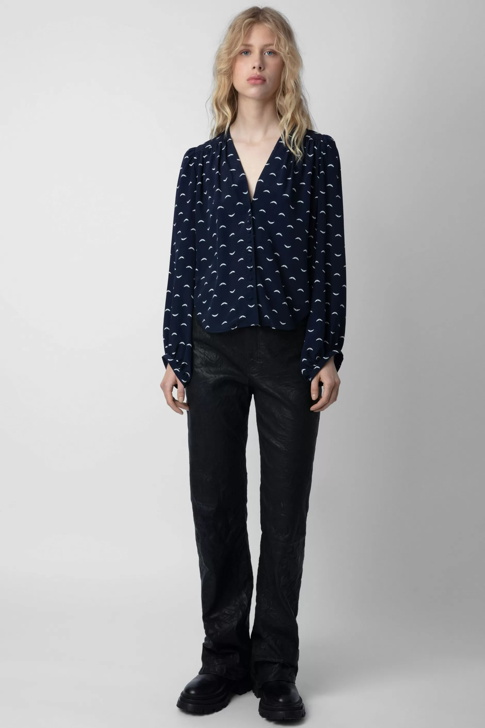 Zadig & Voltaire Blouse En Soie Turin^Femmes Chemises Et Hauts