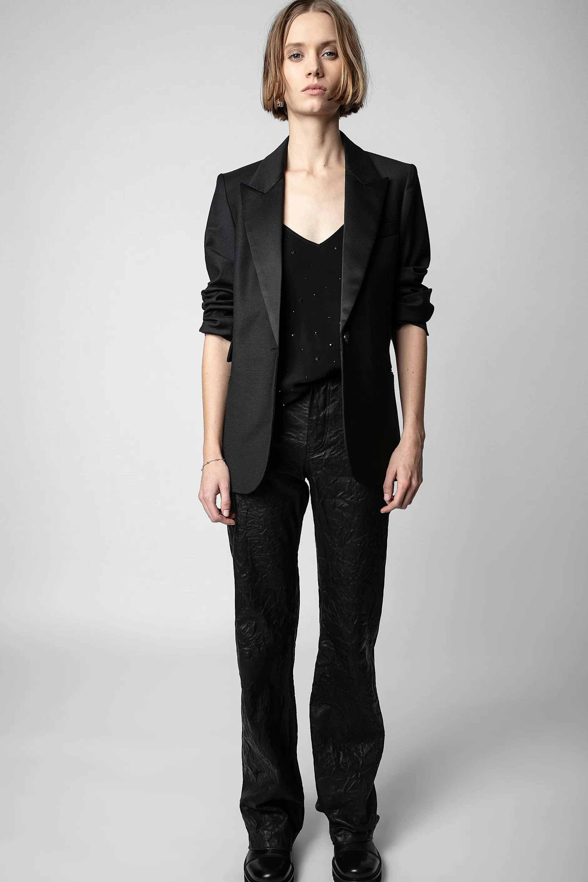 Zadig & Voltaire Caraco Casel Doux Strass^Femmes Chemises Et Hauts