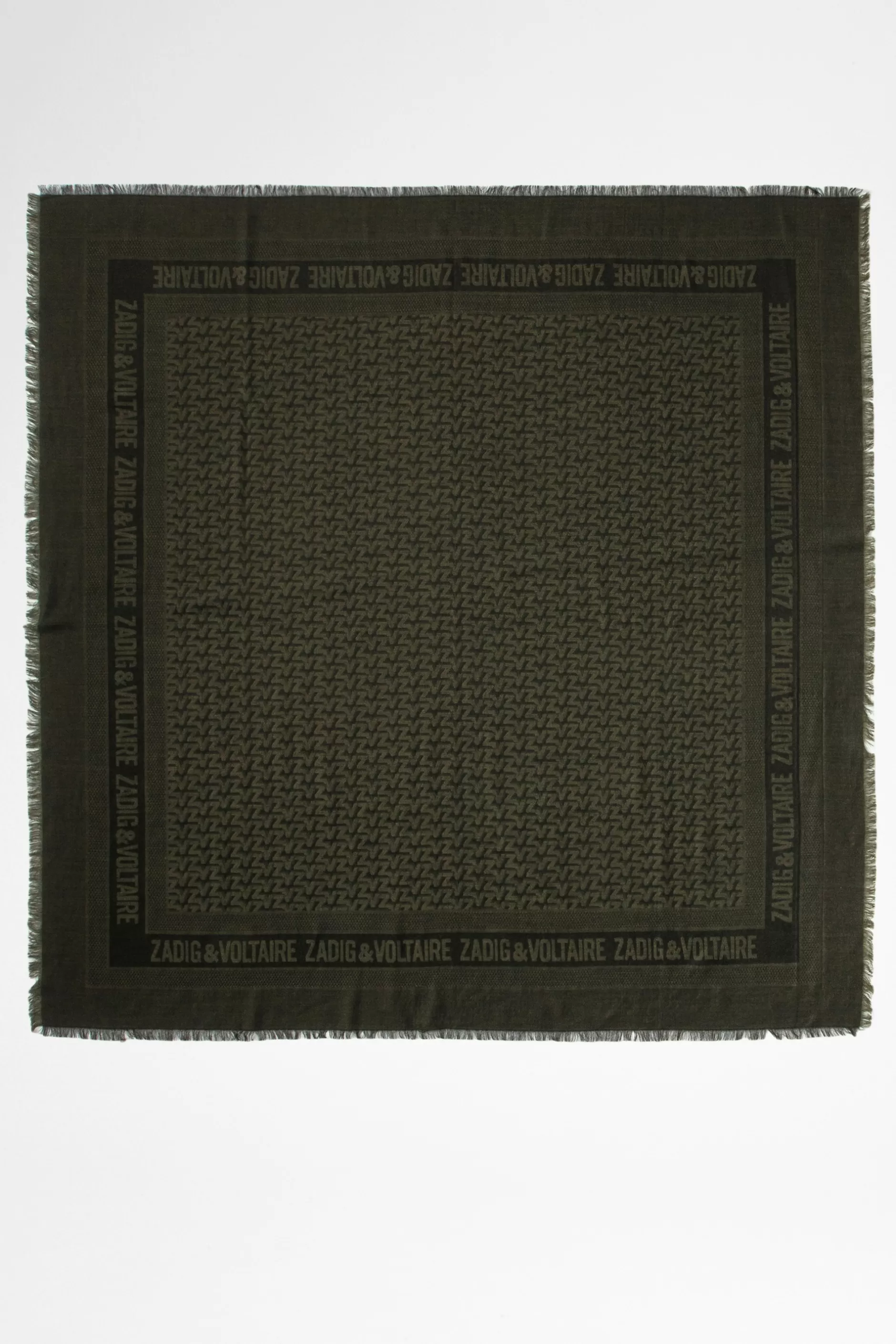 Zadig & Voltaire Foulard Zv Initiale Glenn^Hommes Echarpes