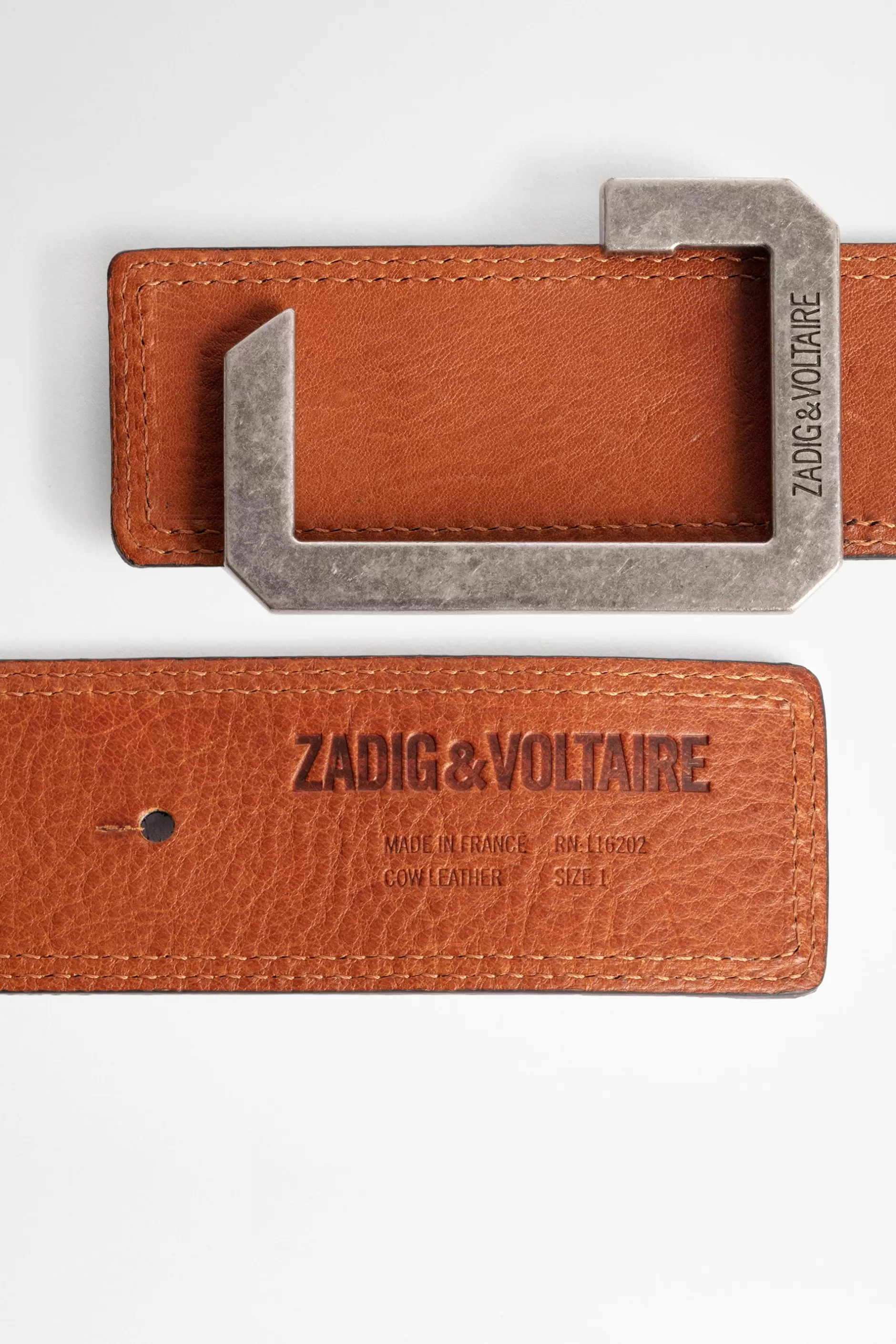 Zadig & Voltaire La Ceinture Reversible^Hommes Ceintures