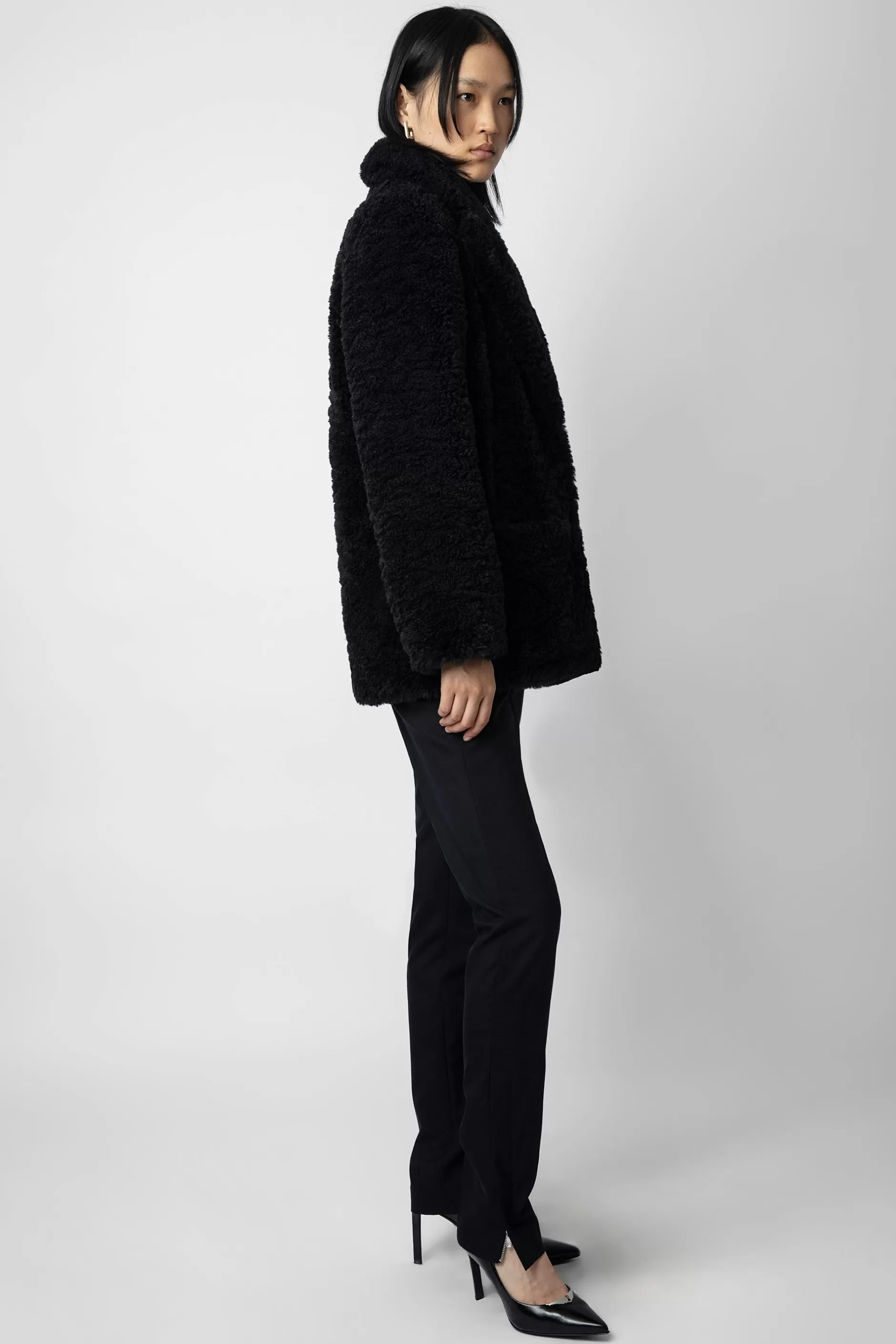 Zadig & Voltaire Manteau Doux Boucle Fleur^Femmes Manteaux Et Vestes