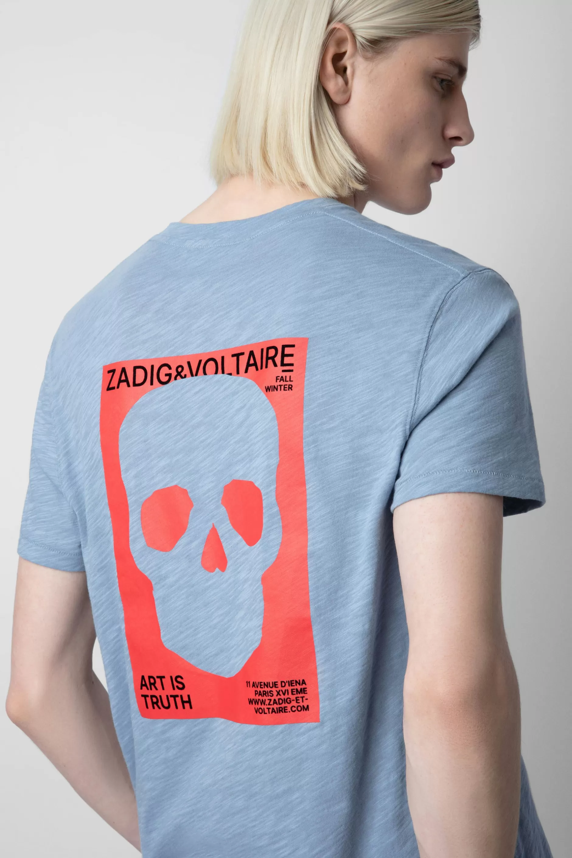 Zadig & Voltaire T-Shirt Flamme Stockholm^Hommes T-Shirts